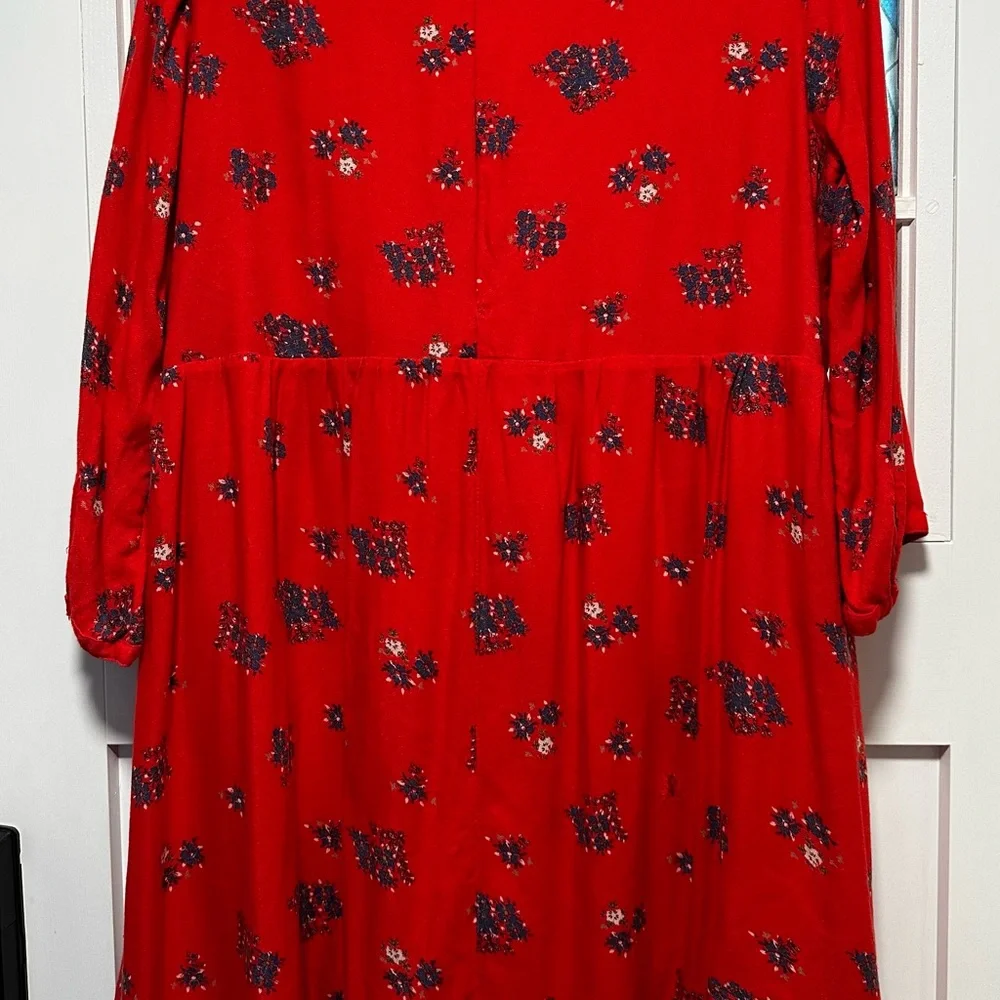 Old Navy Red Baby Doll Dress Size XL - worn once! - Picture 2 of 3